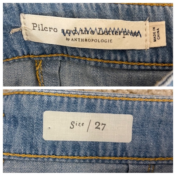 NWT! Anthropologie Pilcro High-Rise Wide-Leg Jeans - Picture 7 of 7